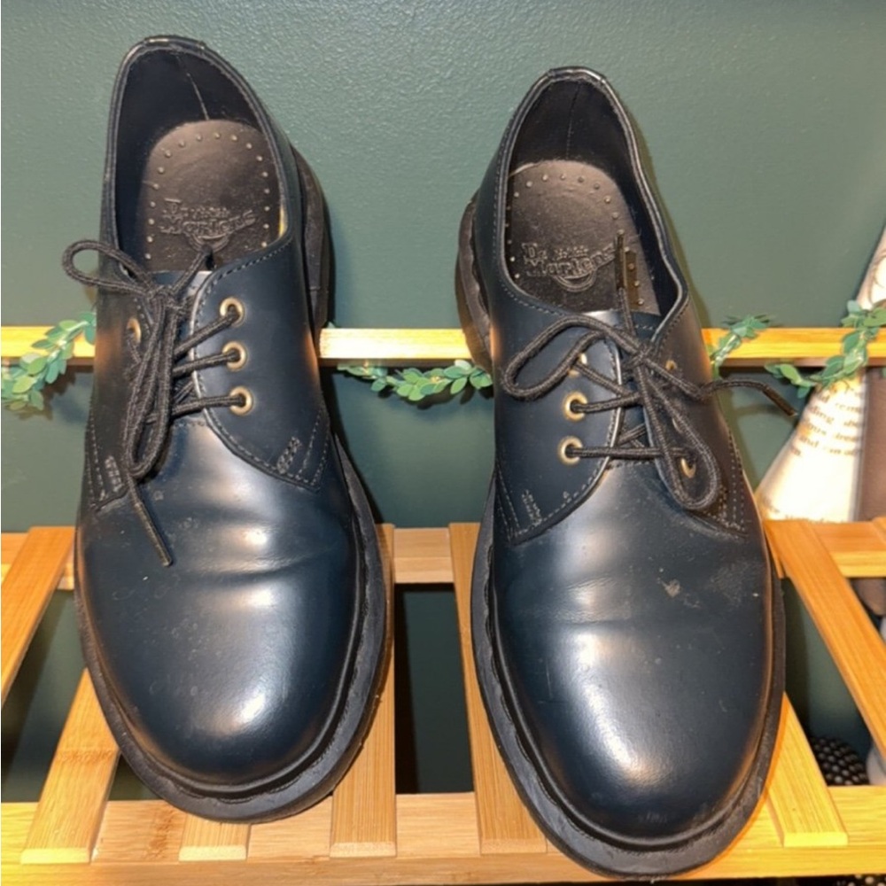 Dr. Martens Blue/Teal Oxfords